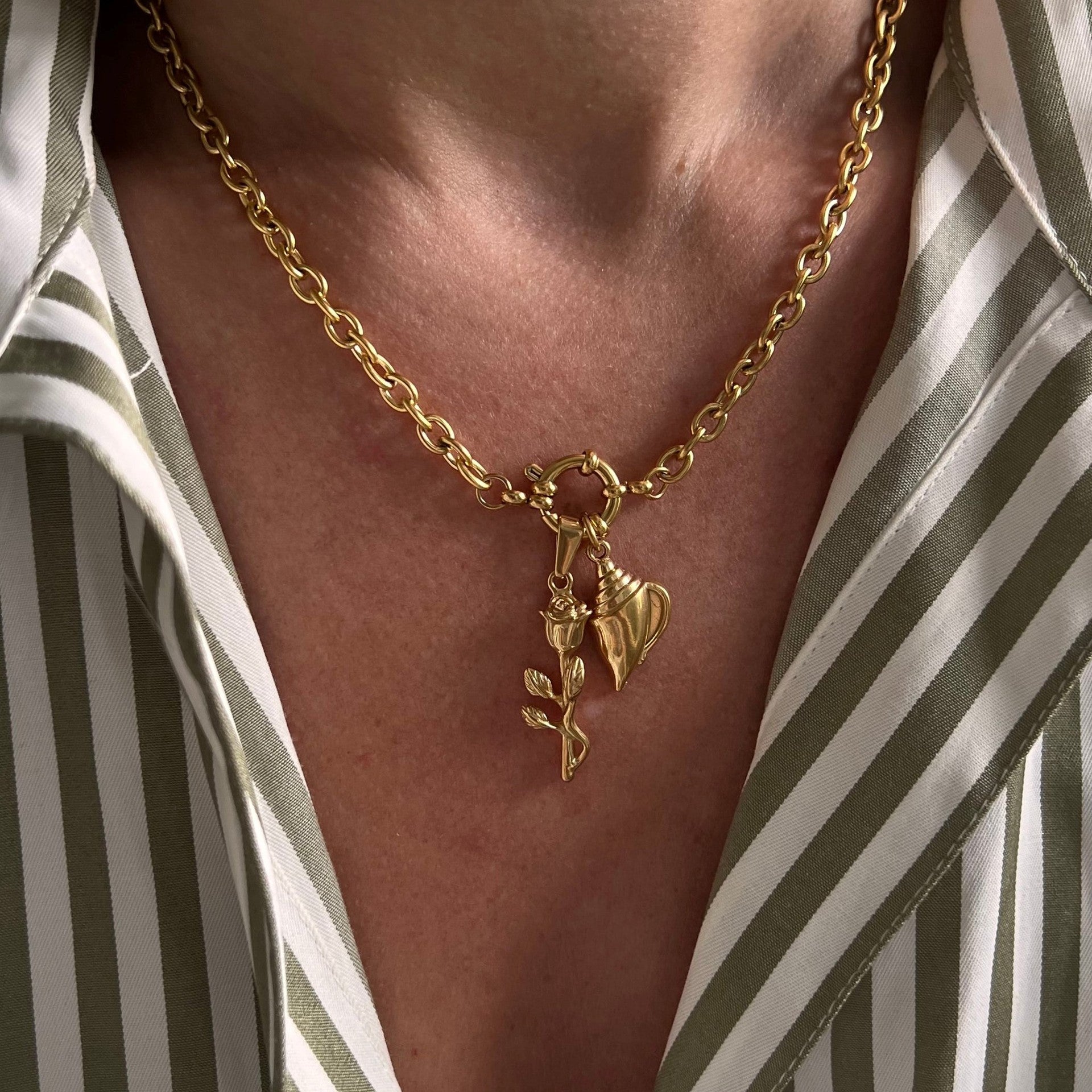 Wholesale Ocean Element Beach Style DIY Pendant Necklace