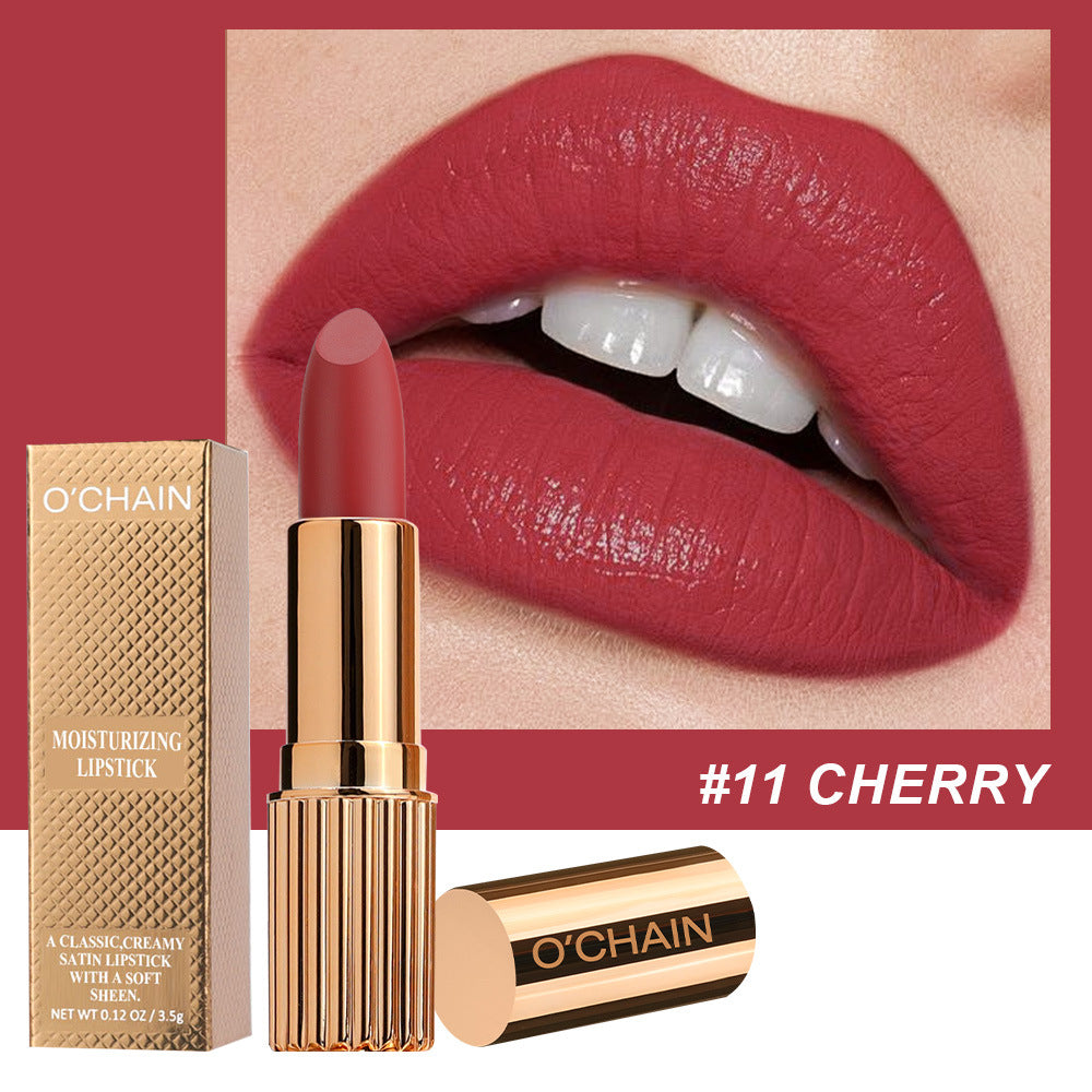 Wholesale No fading, no fading lipstick, no stain, lip plumping mirror moisturizing lipstick