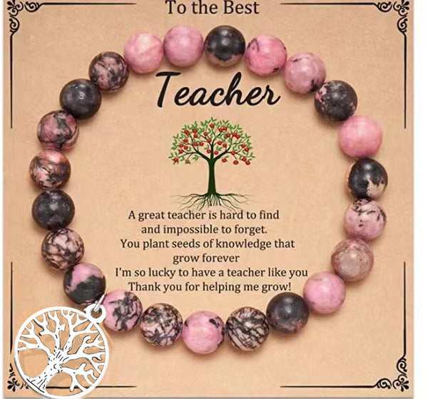 Wholesale Purple Agate Turquoise Bracelet Christmas Gift