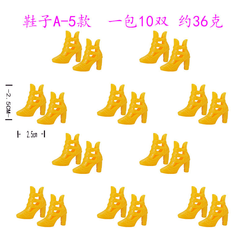 Wholesale 5pcs New style suitable for 30CM doll toy accessories shoes