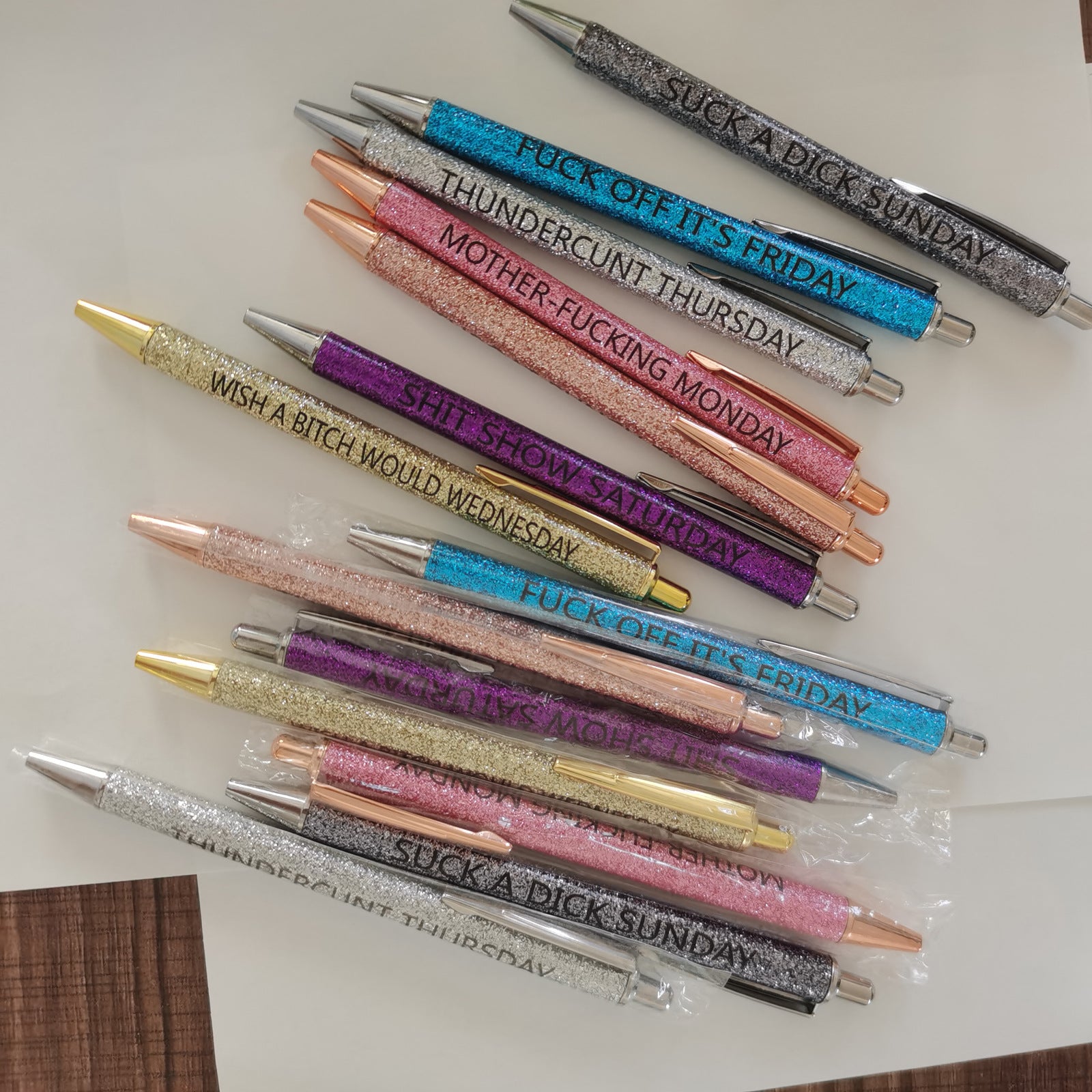 Wholesale Pens  of 7 Sets of Metal Ballpoint Pens