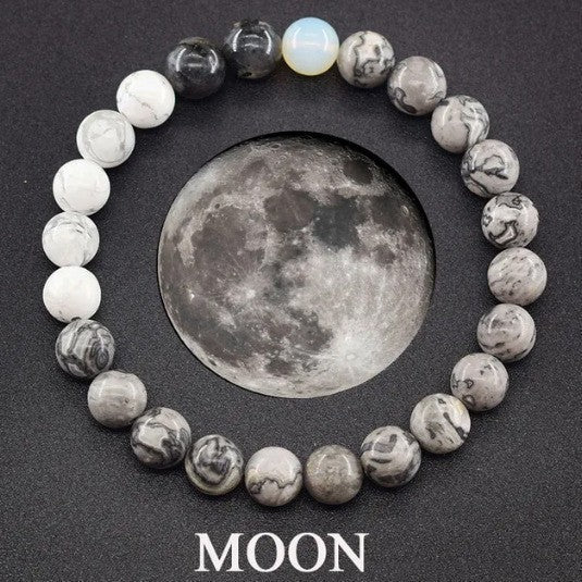 Wholesale Natural Stone Planet Bracelet