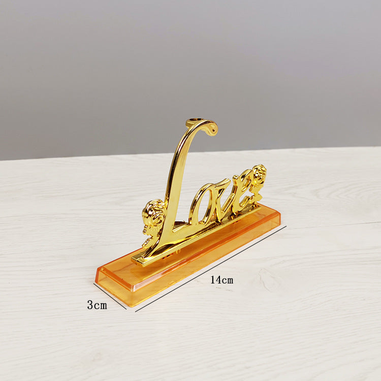 Wholesale Valentine's Day LED Lights 24k Gold Foil Plastic Roses