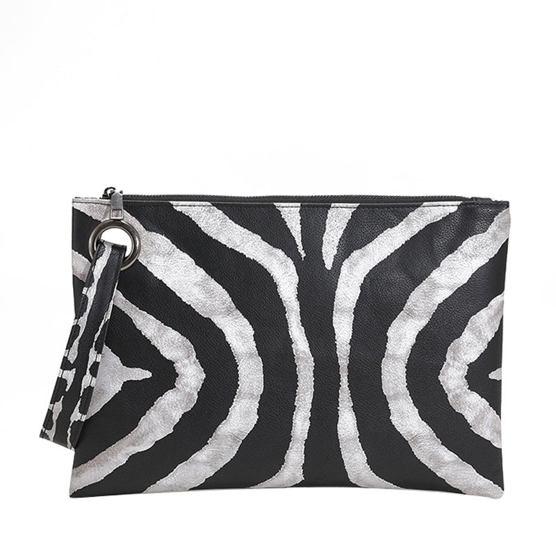 Wholesale Western Aztec Printed Envelope PU Handbag