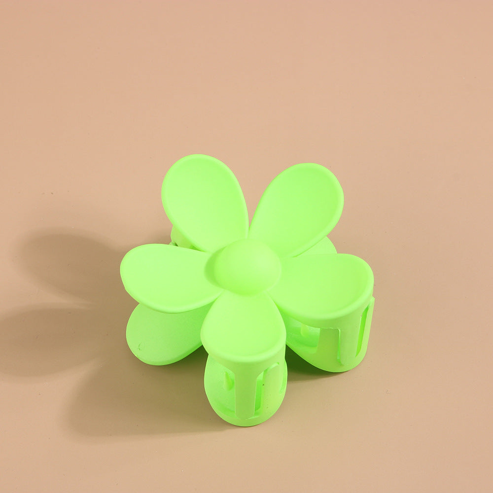 Wholesale ABS Colorful Flower Hair Clips