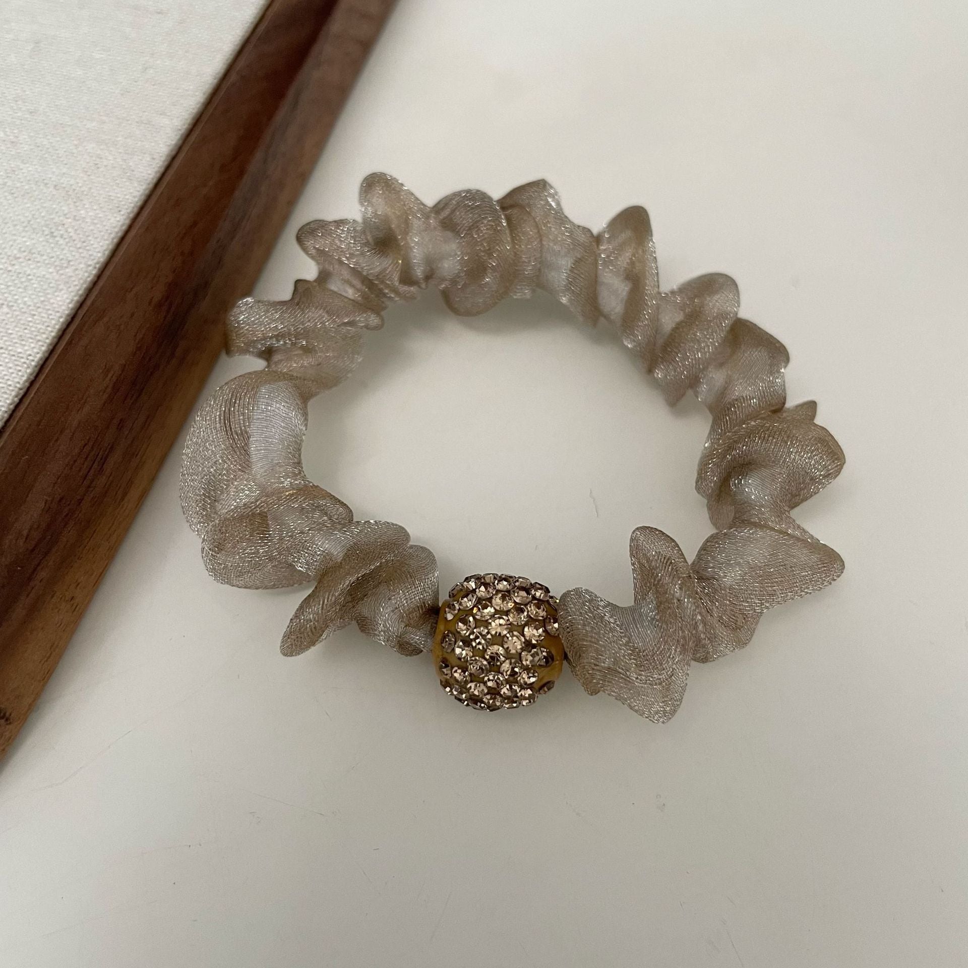 Wholesale Women's Leopard Print Advanced Ring Hair Rope Elegant Rubber Band Hair Accessories