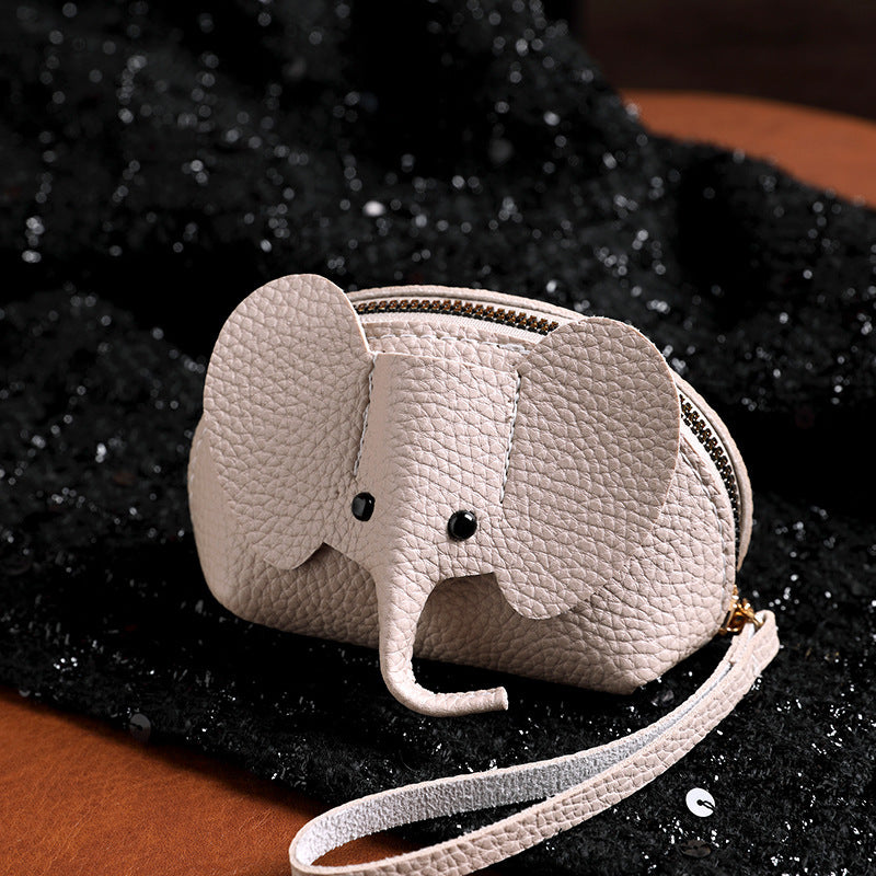 Wholesale PU Elephant Key Coin Purse