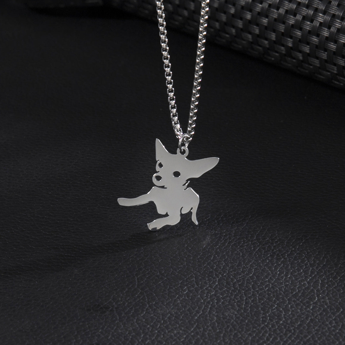 Wholesale Stainless Steel Cartoon Long Necklace for Men