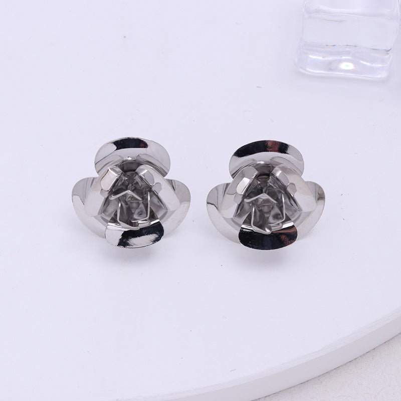 Wholesale Mother's Day Acrylic Rose Earrings