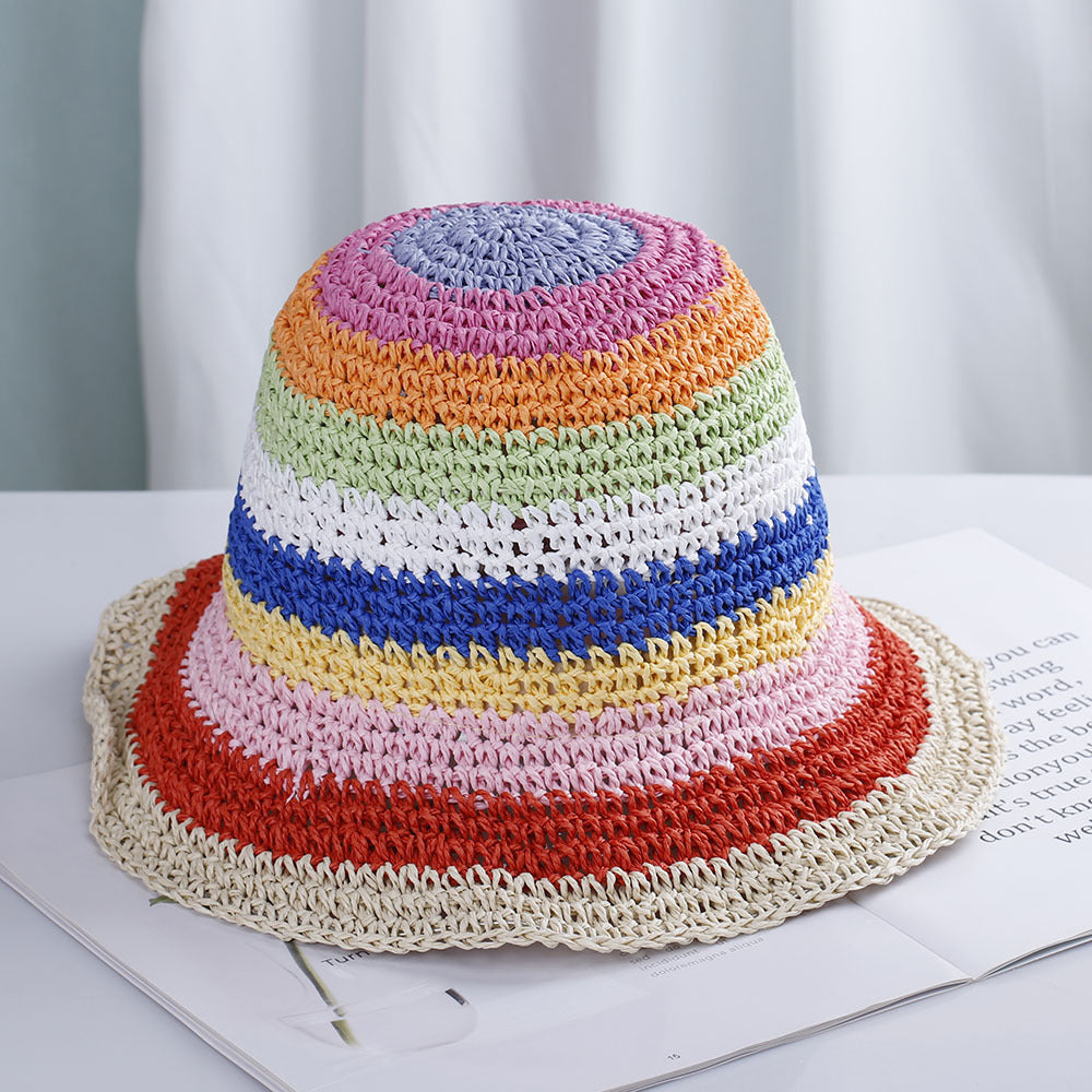 Wholesale Hand Knitted Summer Breathable Straw Hats