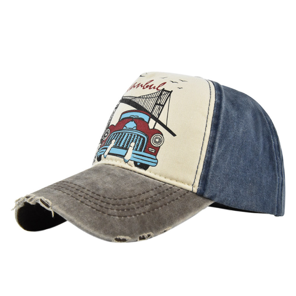 Gorra de béisbol de bordado tridimensional de algodón al algodón al por mayor