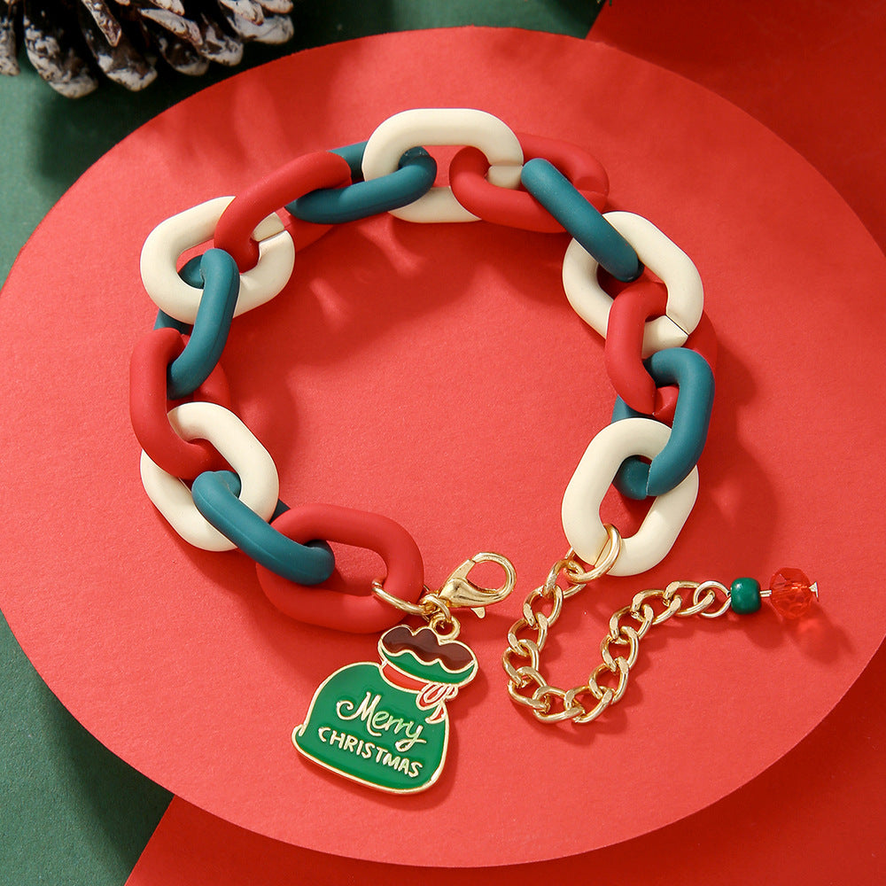 Wholesale Christmas bell  bracelets