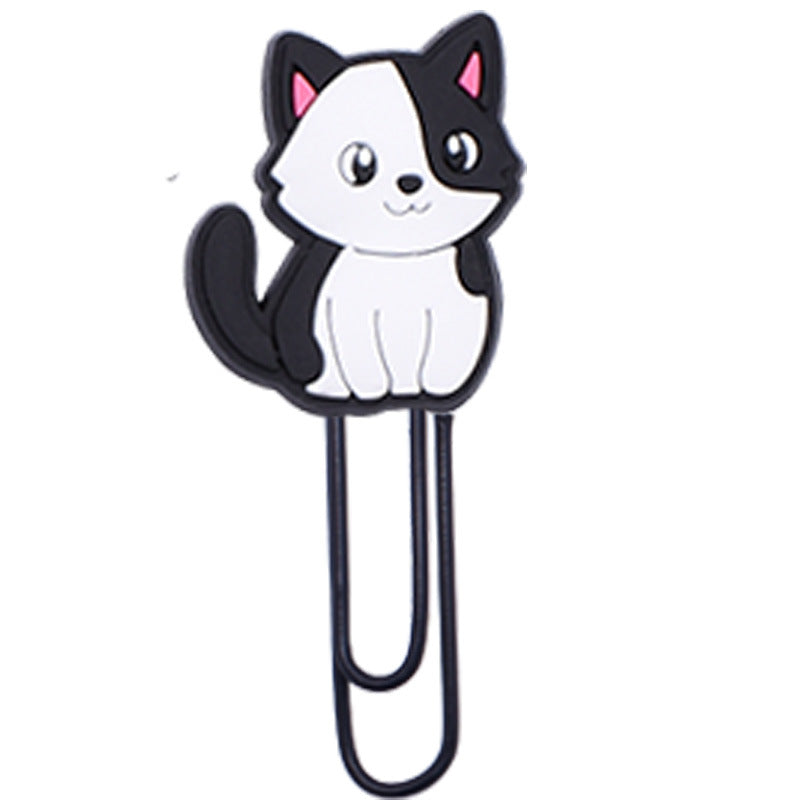 Wholesale  Random 50pcs/pack   Colorful cartoon cat bookmark