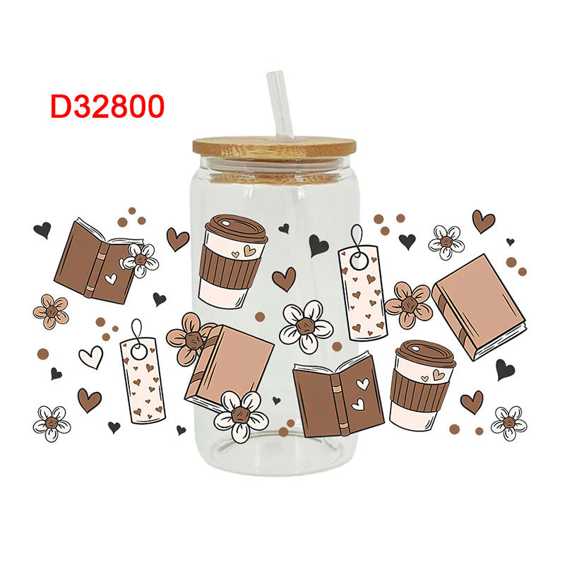 Wholesale Coffee Drinks for  Mother's Day 16oz Cup UV DTF Wraps