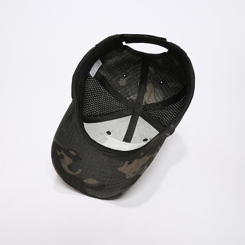 Wholesale Military Fan Hat Outdoor Leisure Breathable Sun Visor Adjustable Baseball Cap