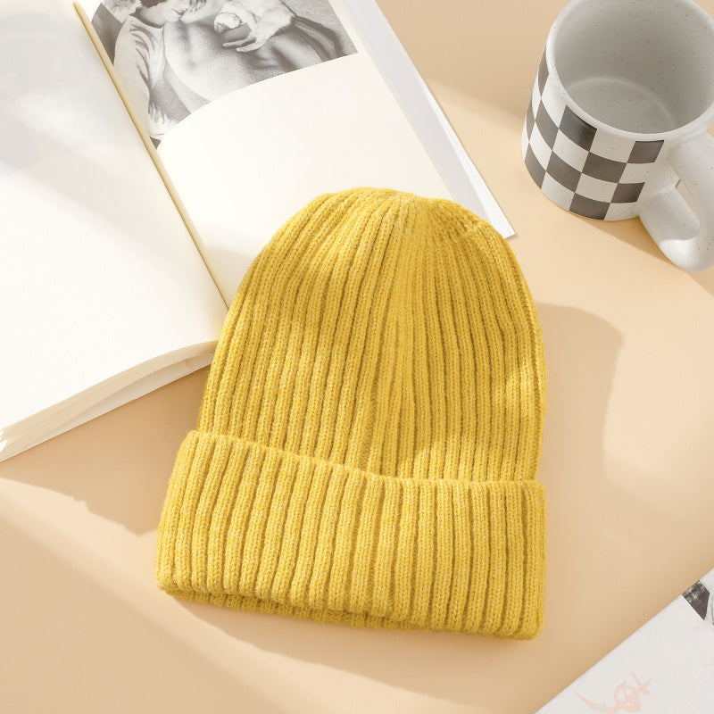 Wholesale Candy Colored Acrylic Melon Skin Hat