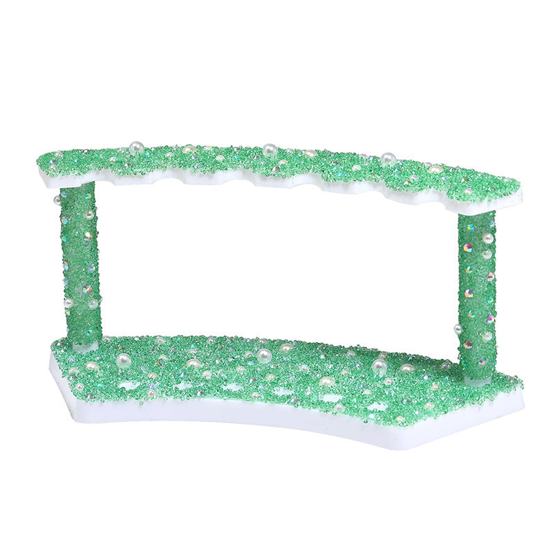 Wholesale Sugar pen holder display stand with cross-string pen display stand