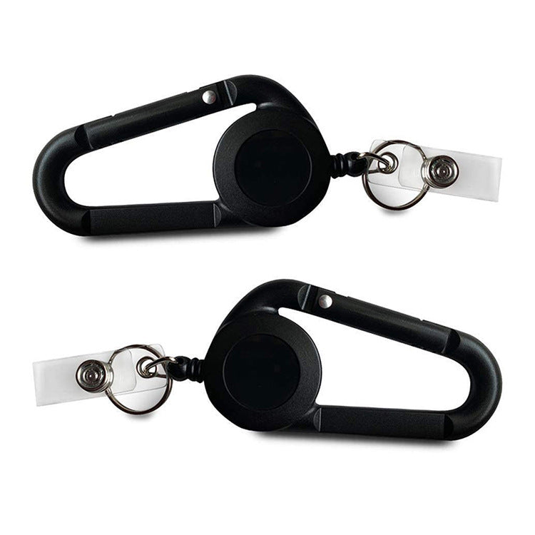 Wholesale ABS Round Carabiner Telescoping Keychain