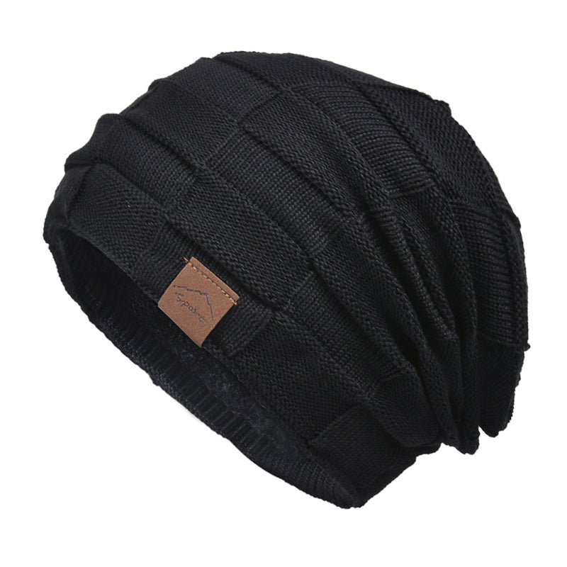 Wholesale Plush Mixed Color Fashionable All-match Beanie