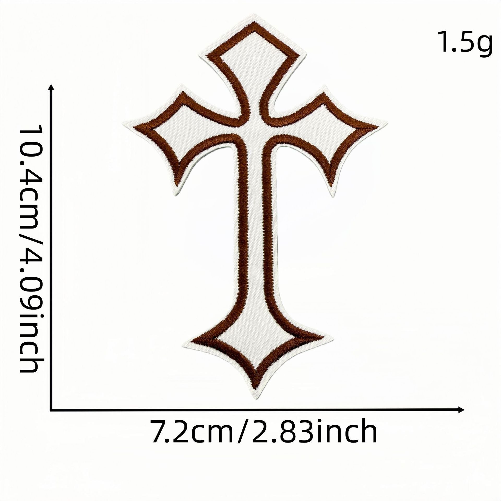 Wholesale Polyester Embroidered Patches Bohemian Cartoon English Iron On Badges For DIY Craft Supply
