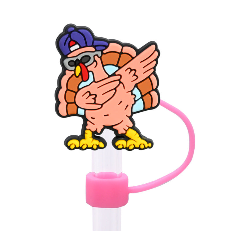 Wholesale Random 100pcs Christmas Series Decorative Straw Hat