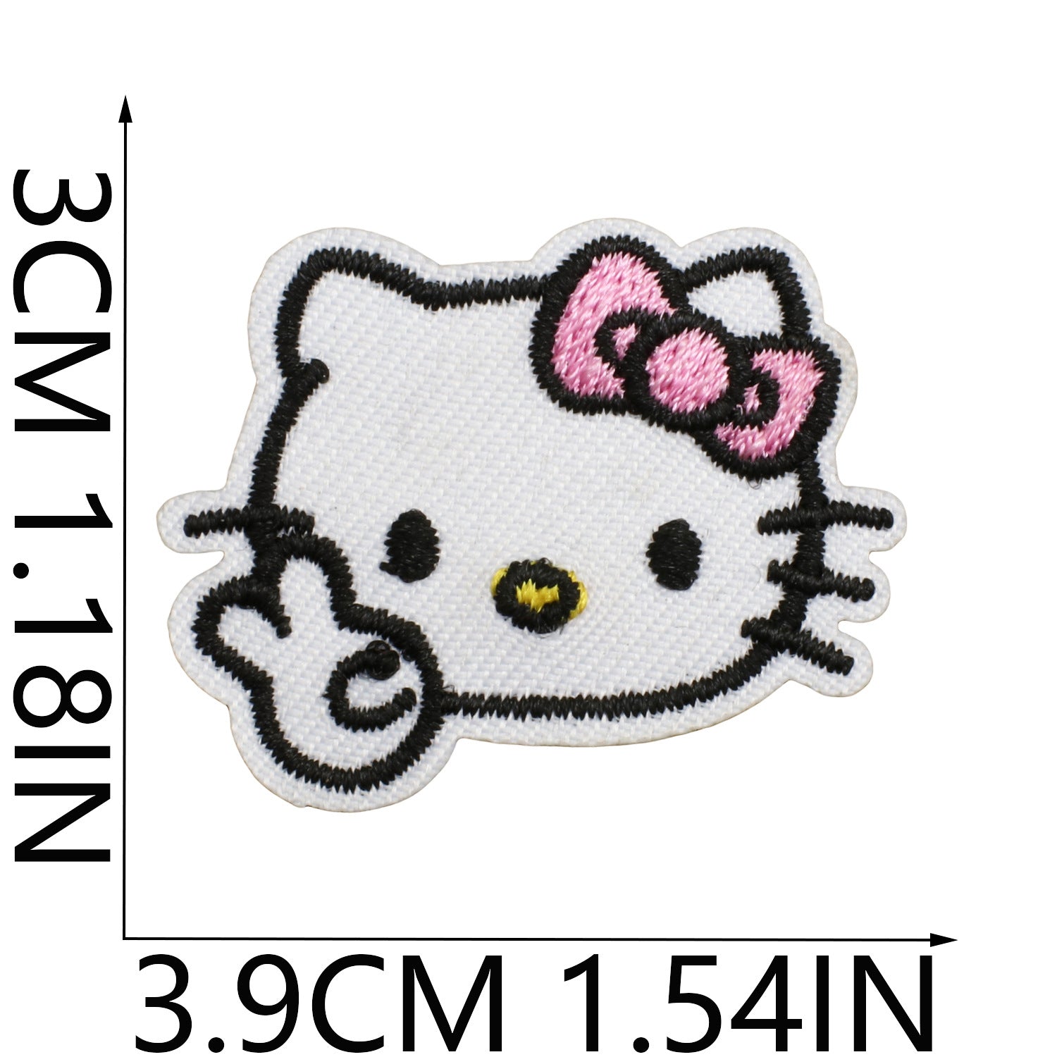 Wholesale Cute Cat Embroidery Patch Iron On Decorative Badge For Clothing Resale Gift OLY Exclusive