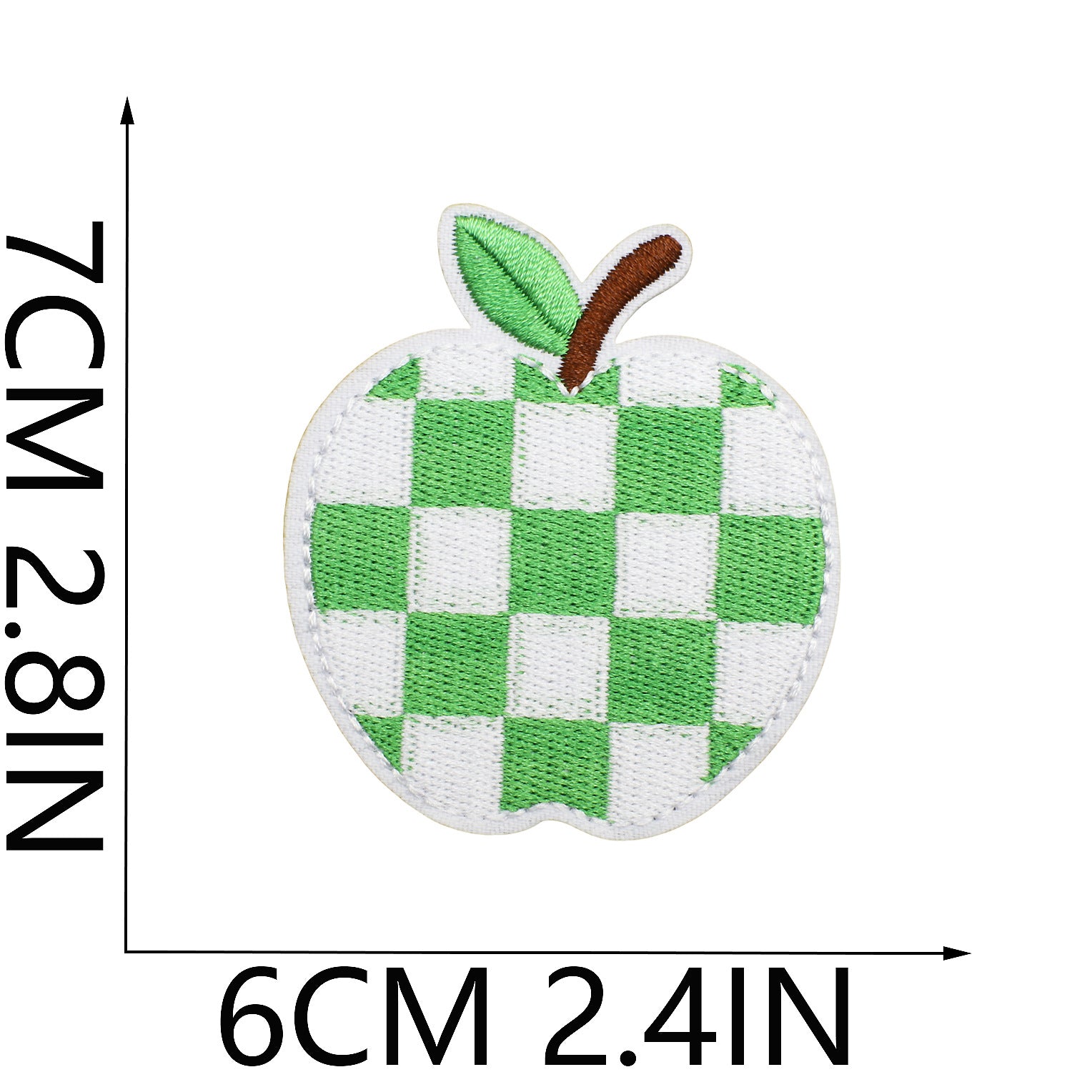 Wholesale Artistic Apple Embroidery Patch