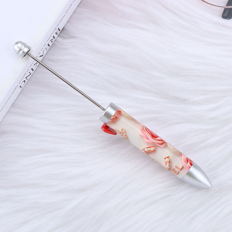 Wholesale 2pcs DIY Heart 7 Color Ballpoint Pen