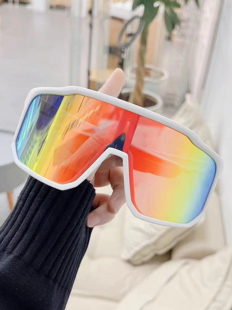 Wholesale Cycling windproof glasses outdoor large frame cycling ski mountaineering road mountain bike sports Sunglasses