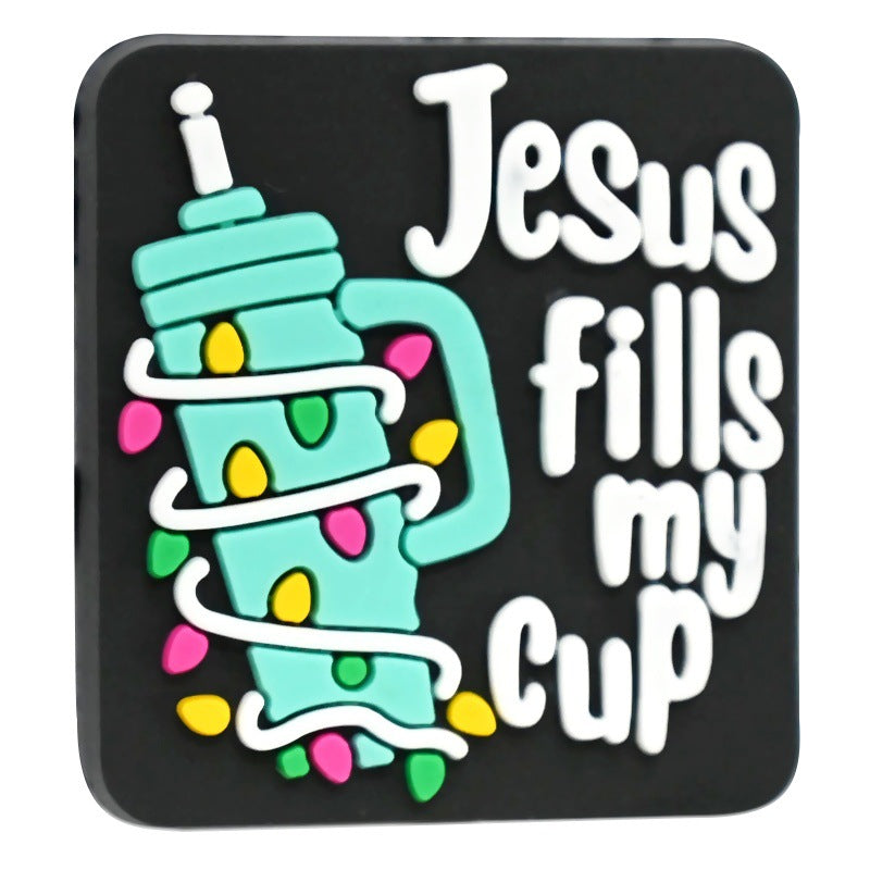 Wholesale Random 100pcs Creative Phrase Series Focal Beads