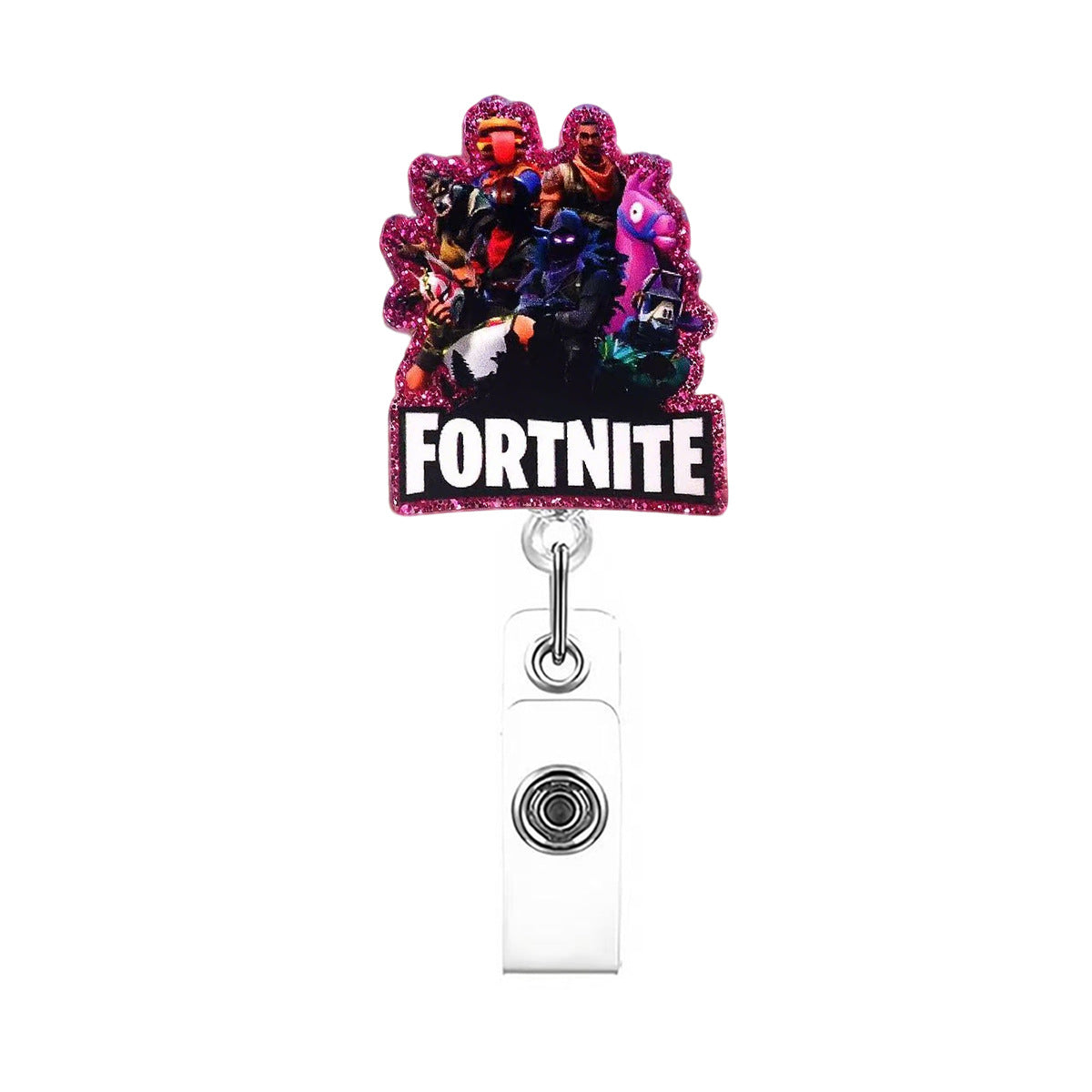 Wholesale Easter Badge Reels Glitter Fun Badge Reels