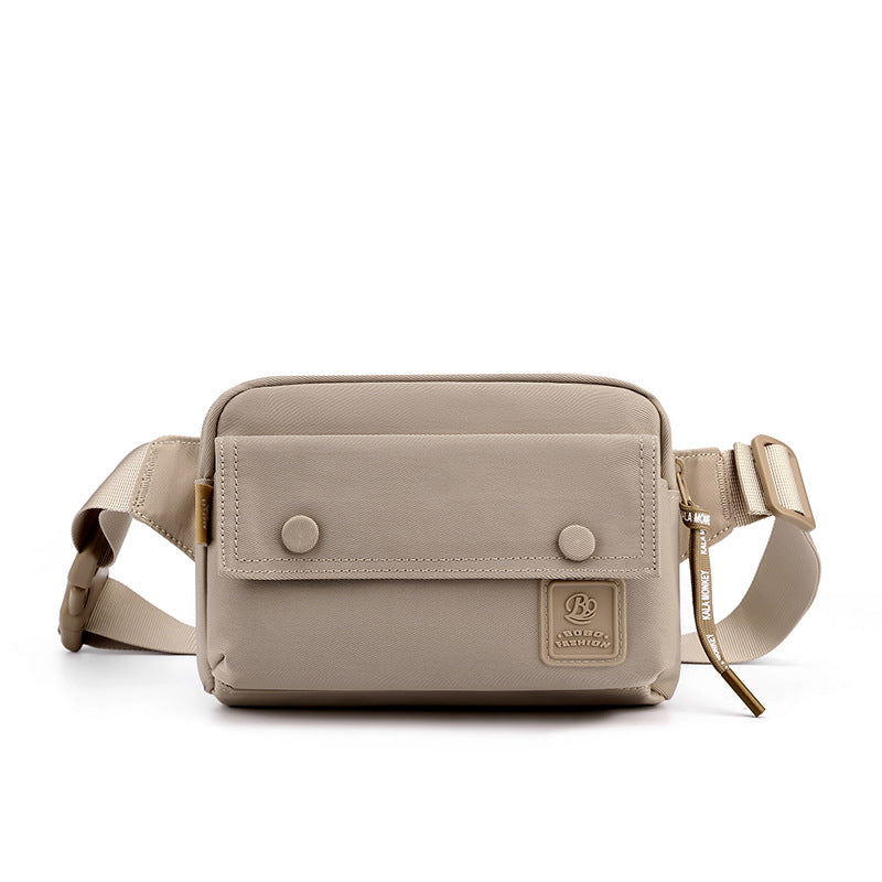 Bolsa de cintura deportiva de tela de nylon repelente al agua