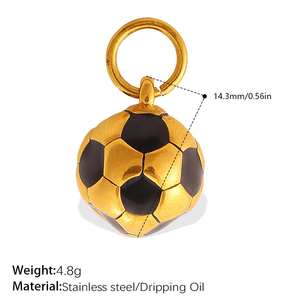 Wholesale Gold sports style retro necklace pendant accessory