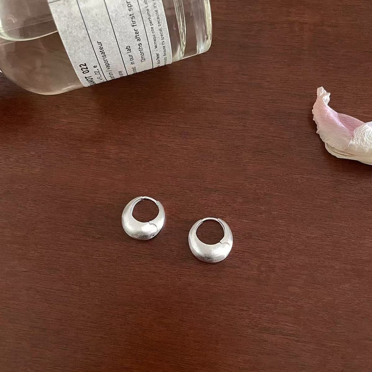 Wholesale Geometric oval high-end cool style earrings