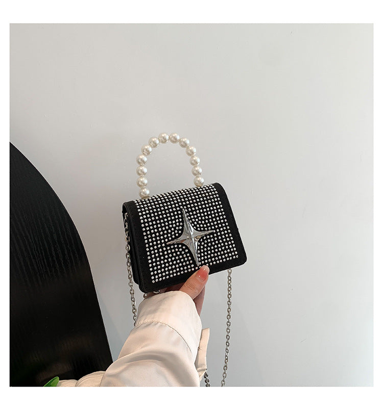 Wholesale PU Pearl Chain Bag