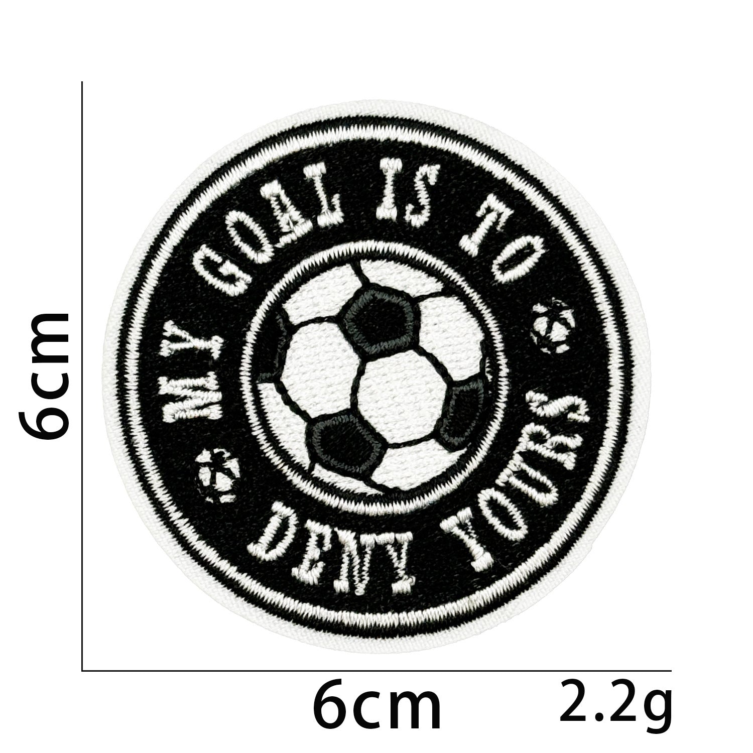 Wholesale 10pcs Sports Football  embroidered patch