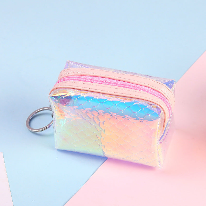 Wholesale PVC Fish Scale Sequin Coin Purse