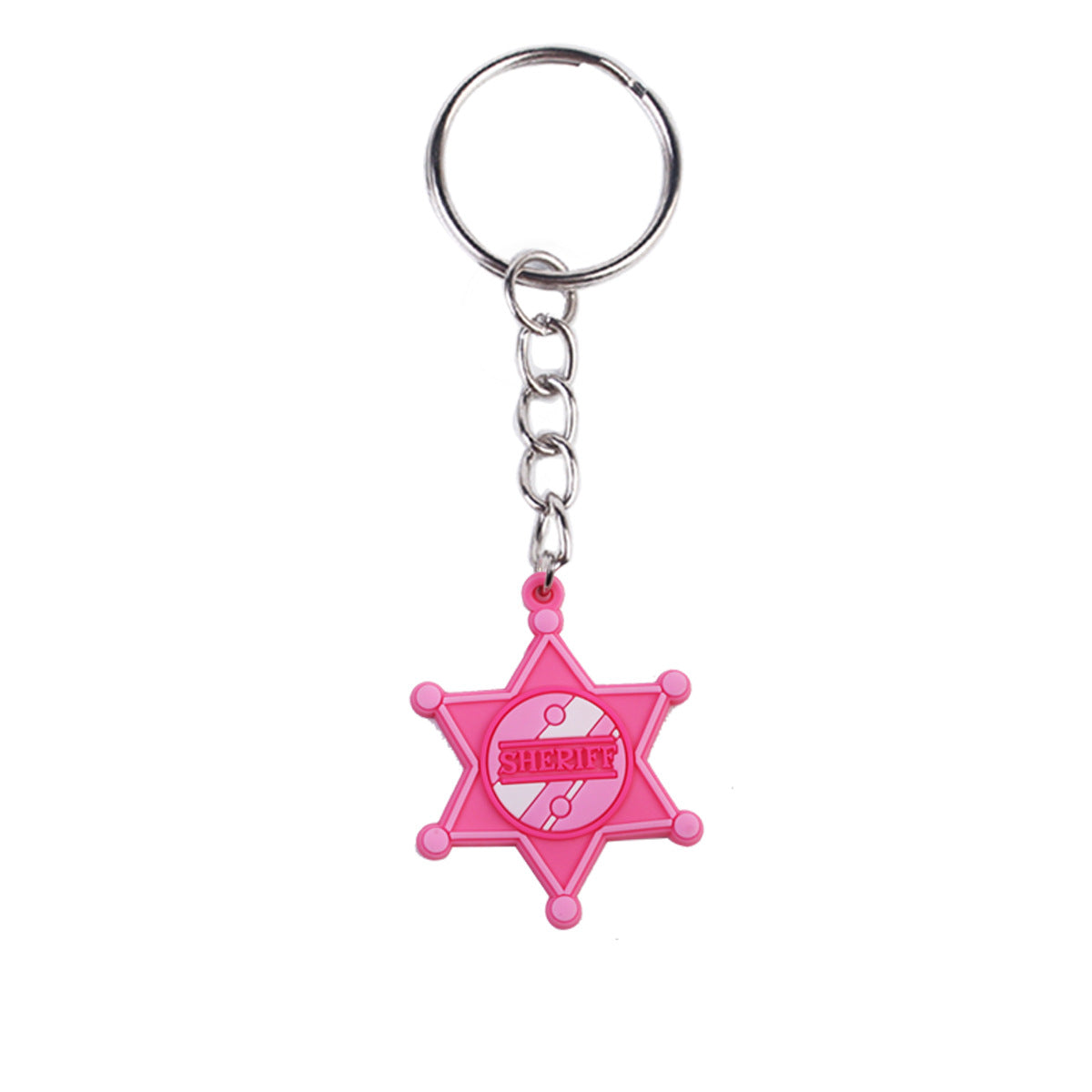 Wholesale Pink Cowboy Series Cartoon Cute Keychain