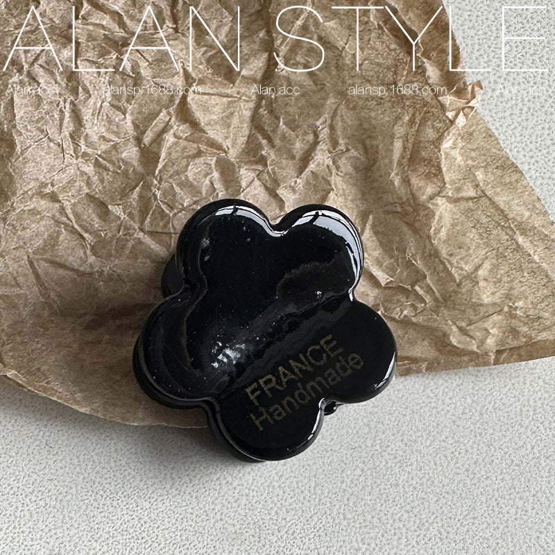 Wholesale Cute Flowers Mini Acetate Hair Clips
