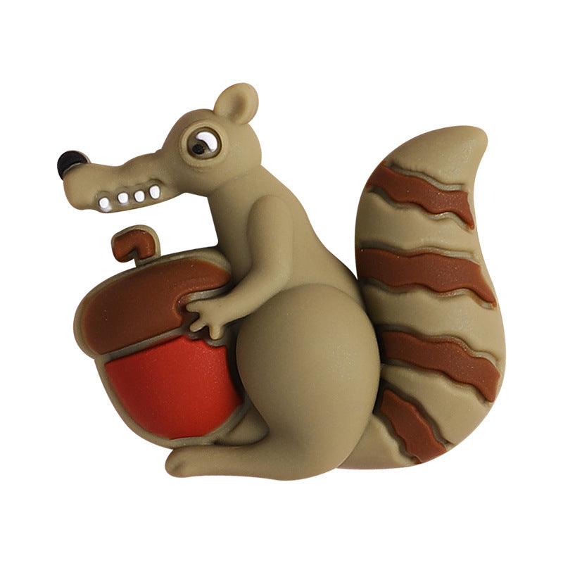 Wholesale 20pcs New creative 3D silicone beads cartoon animal soft glue cute penguin jewelry beaded decoration silicone beads accessories