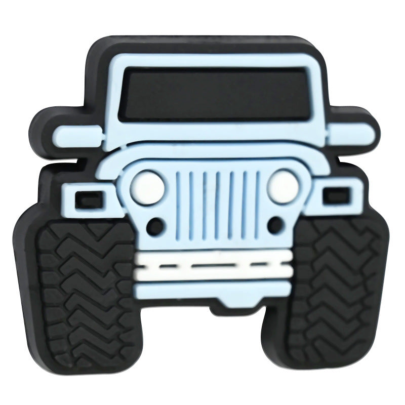 Wholesale Random 100pcs/pack  Off road vehicle series cartoon bead   Focal Beads