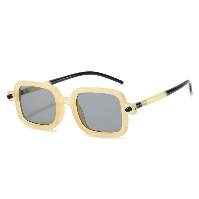 Wholesale Retro Square Anti-Blue Light Sunglasses