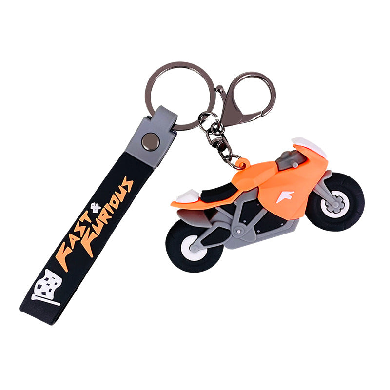 Wholesale Pvc Mini Motorcycle Keychain