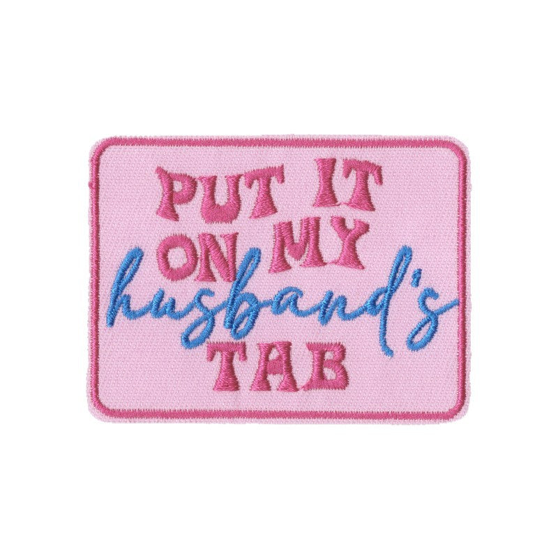 Wholesale Stylish Bar Theme Embroidered Patches Embroidery Thread Set Of 16 Cartoon Letter Badges For et DIY Scrapbook Fashion Accessory