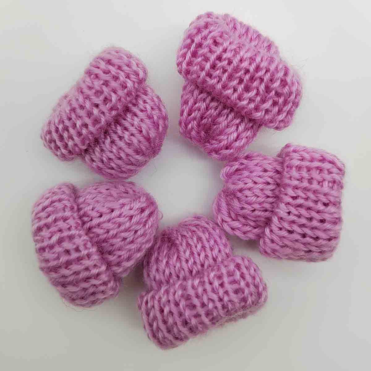 Wholesale Wool Knitted Small Hat Clothing Accessories Decorative DIY Accessories Korean Mini Jewelry Toy Decorative Finger Cap