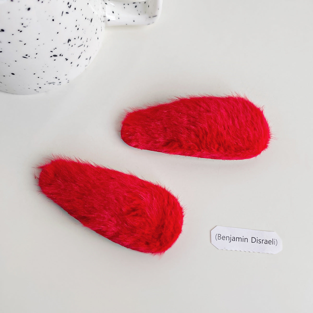 Wholesale New Year Plush Hair Clips