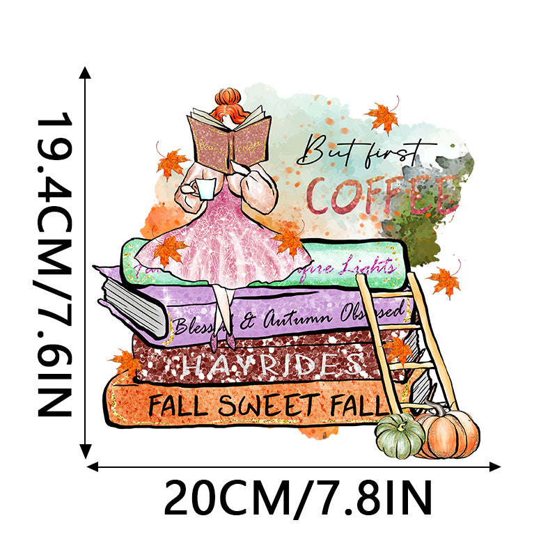 Wholesale 10pcs Coffee Flower Beverage Animal UV DTF Ready to Press Transfers Wraps