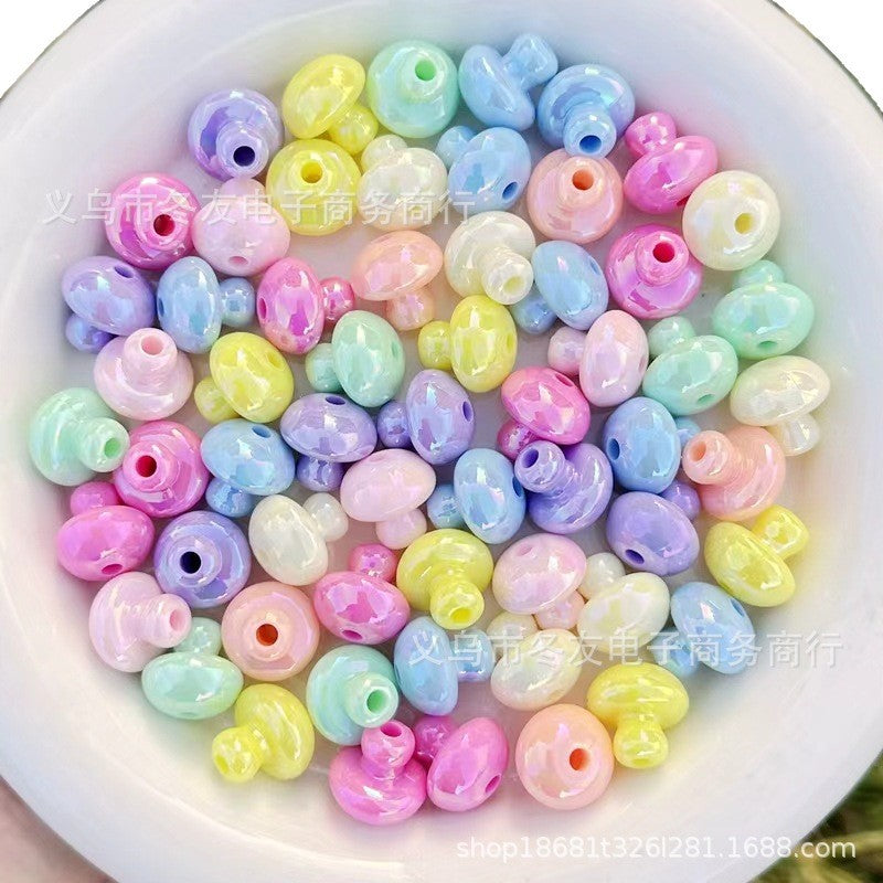 Wholesale 100pcs/pack Acrylic 3D vertical hole beaded