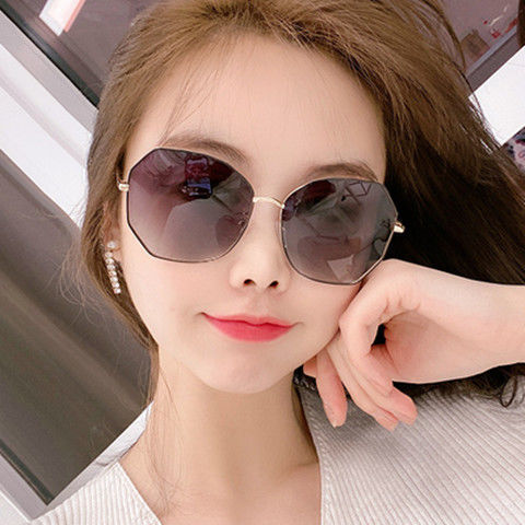 Wholesale Gradient Fashion Sunglasses for Round Face