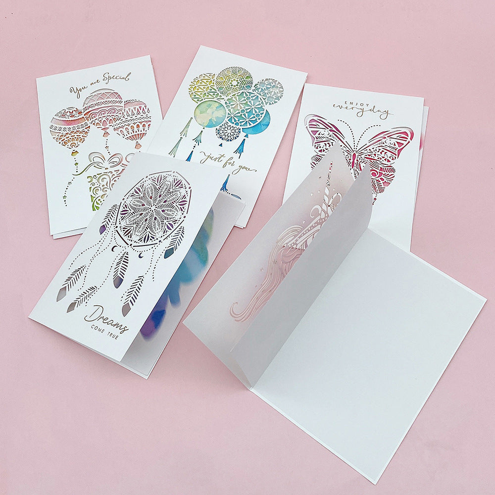 Wholesale Mother's Day 3D Paper Sculpture Greeting Cards